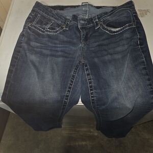 Women’s Dark Blue Stretch Denim Jeans